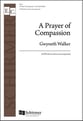 A Prayer of Compassion SATB choral sheet music cover